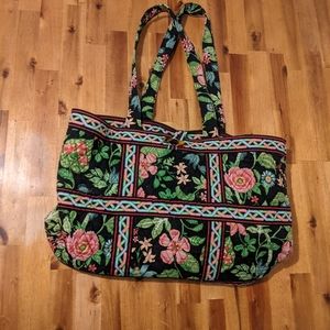 Vera Bradley Large Tic Tac Tote Botanica